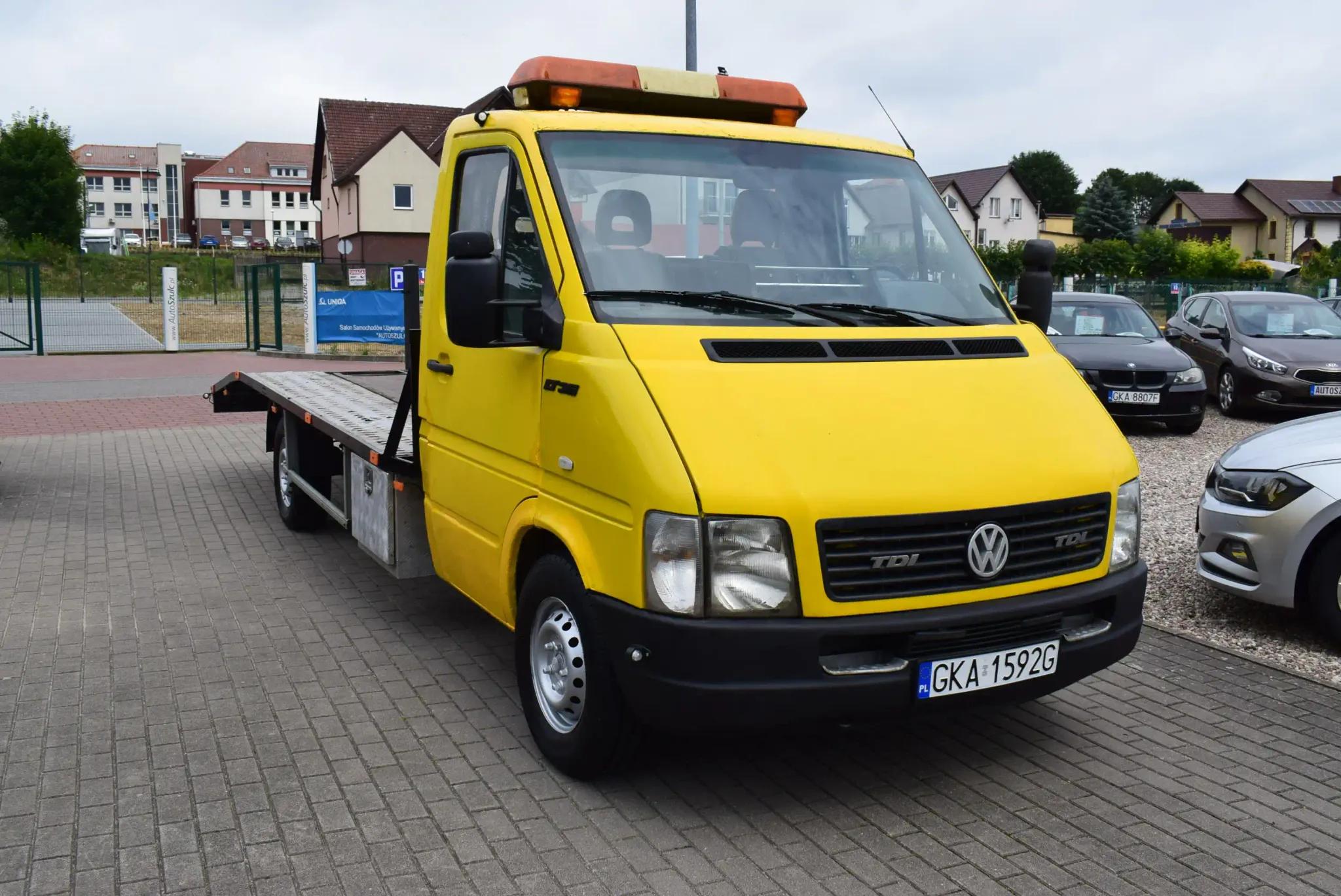 VW LT35 2 5 TDI Laweta 450x200 Wciągarka Najazdy Nawigacja — zdjęcie 1