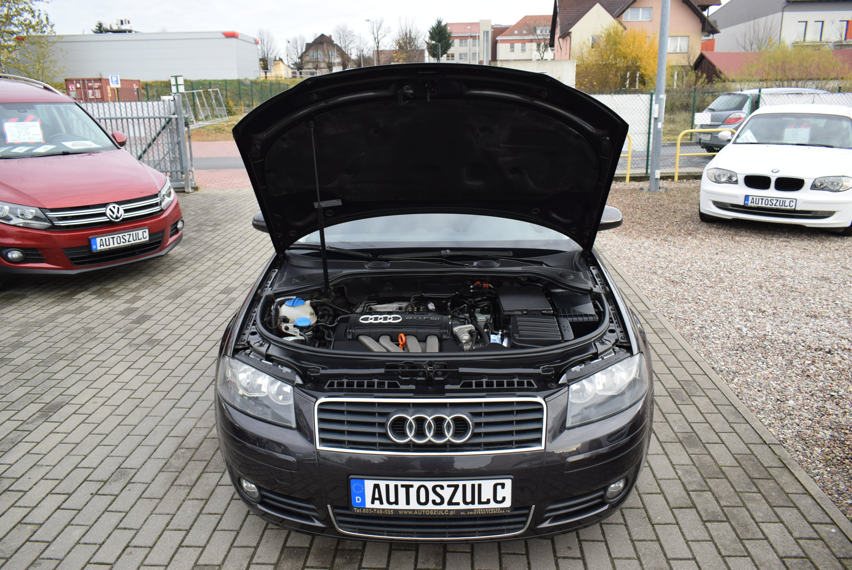 Audi A3 2.0 Benzyna, 3-drzwi, Sprowadzony z Niemiec, Nagłośnienie BOSE, Szyberdach, 6-biegów, Rok Gwarancji full