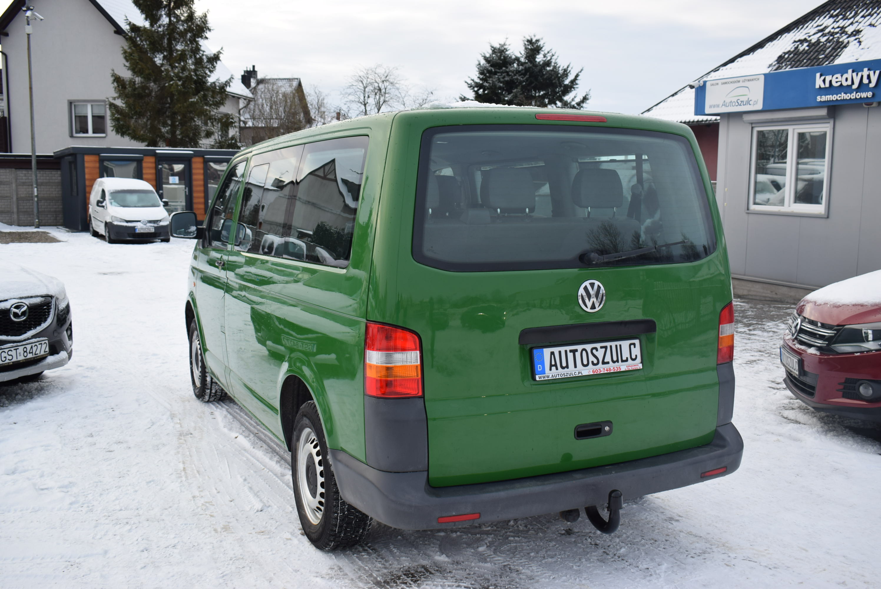 VW Transporter T5 1.9 TDI 102 PS, 9-Osobowy, Nawiew na tył, z Niemiec, Rok Gwarancji full