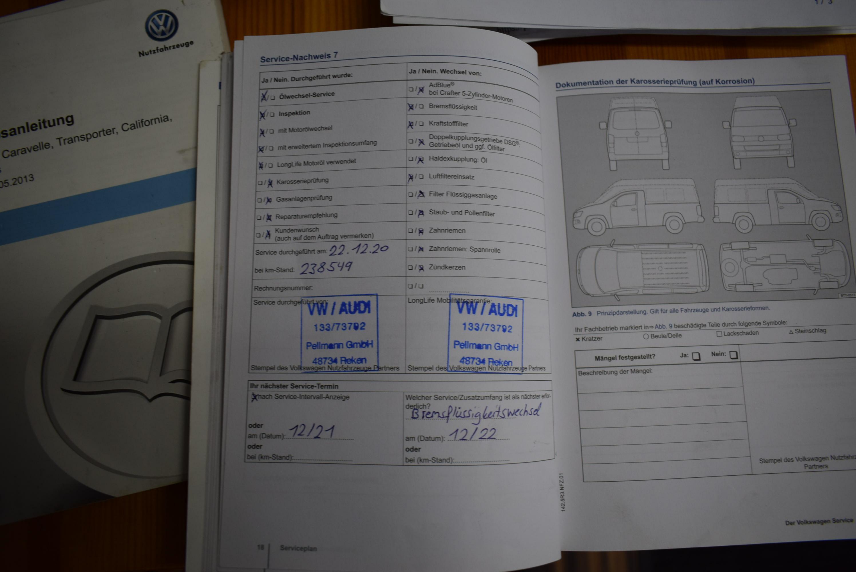 VW T5 LIFT 2.0 TDI 9-Osobowy, Ekonomiczny, Serwisowany do końca, Rok Gwarancji full
