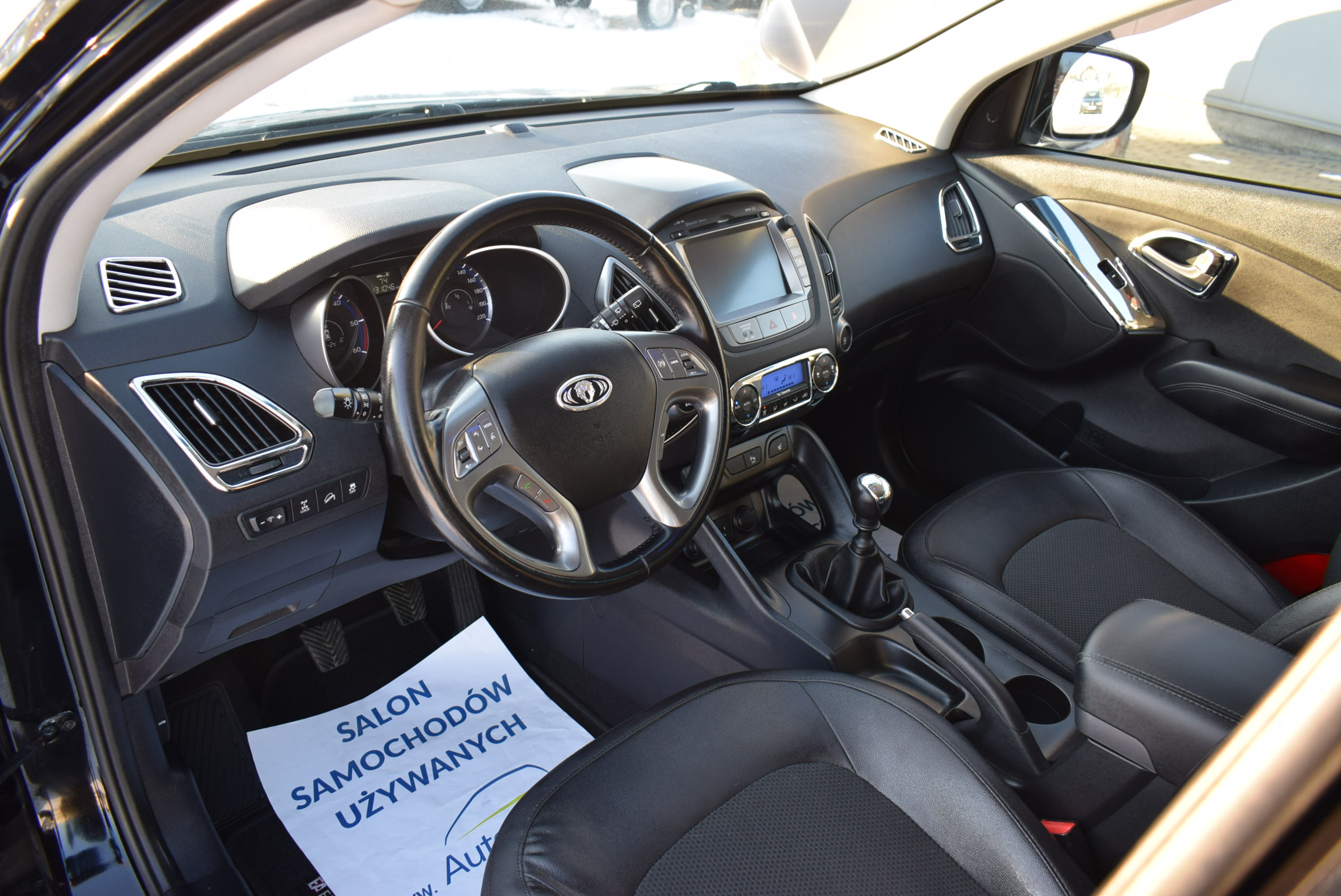 Hyundai IX-35 2.0 CRDI, 4×4, Model : 2015, Terenowy, Pakiet Chrom, Nawigacja, Kamera cofania, Bdb Stan, Serwisowany, Rok Gwarancji full