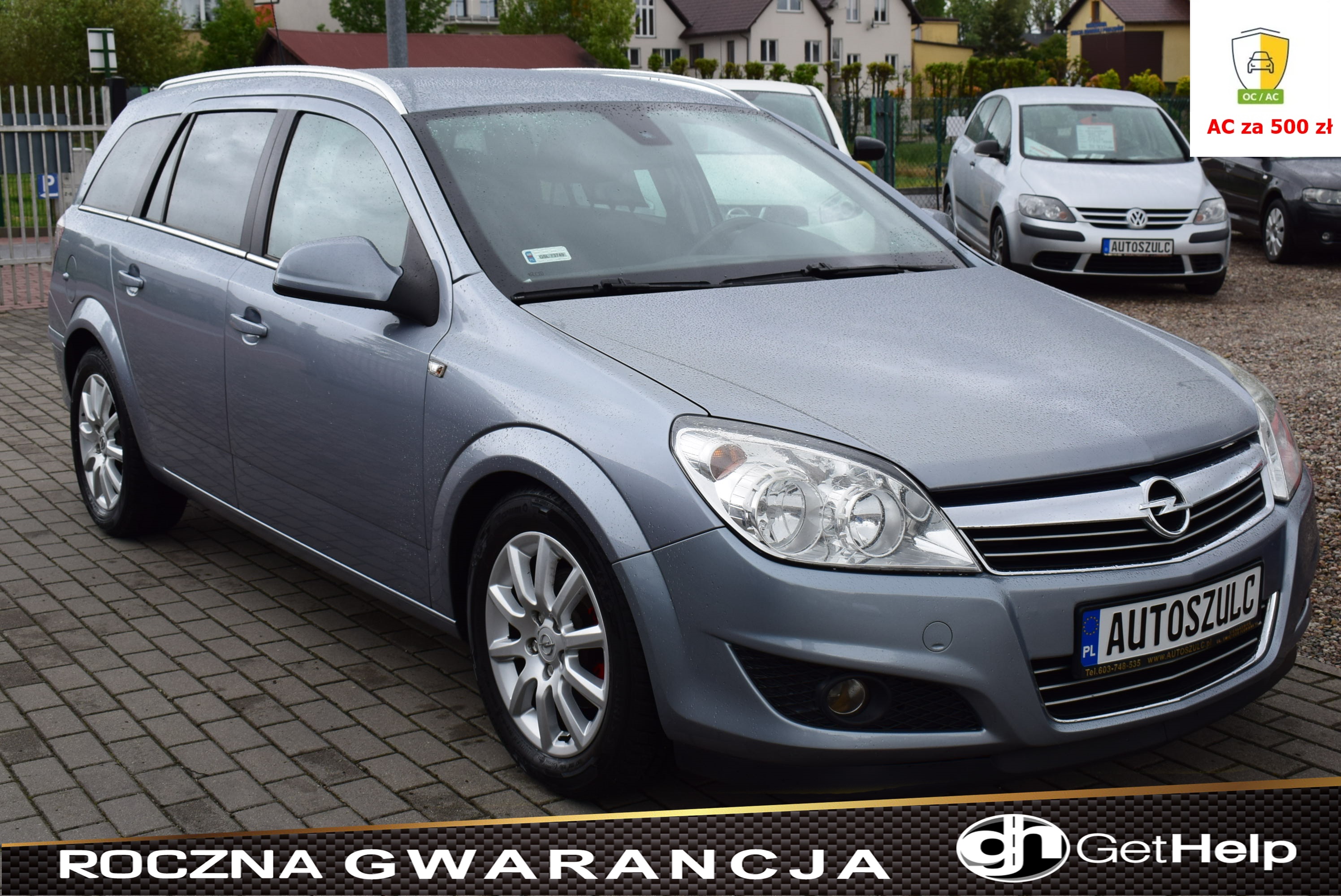 Opel Astra 1.6 Benzyna, Kombi, Zarejestrowany, Opłacony, Rok I-wszej Rej : 2010, Sprawny, Rok Gwarancji