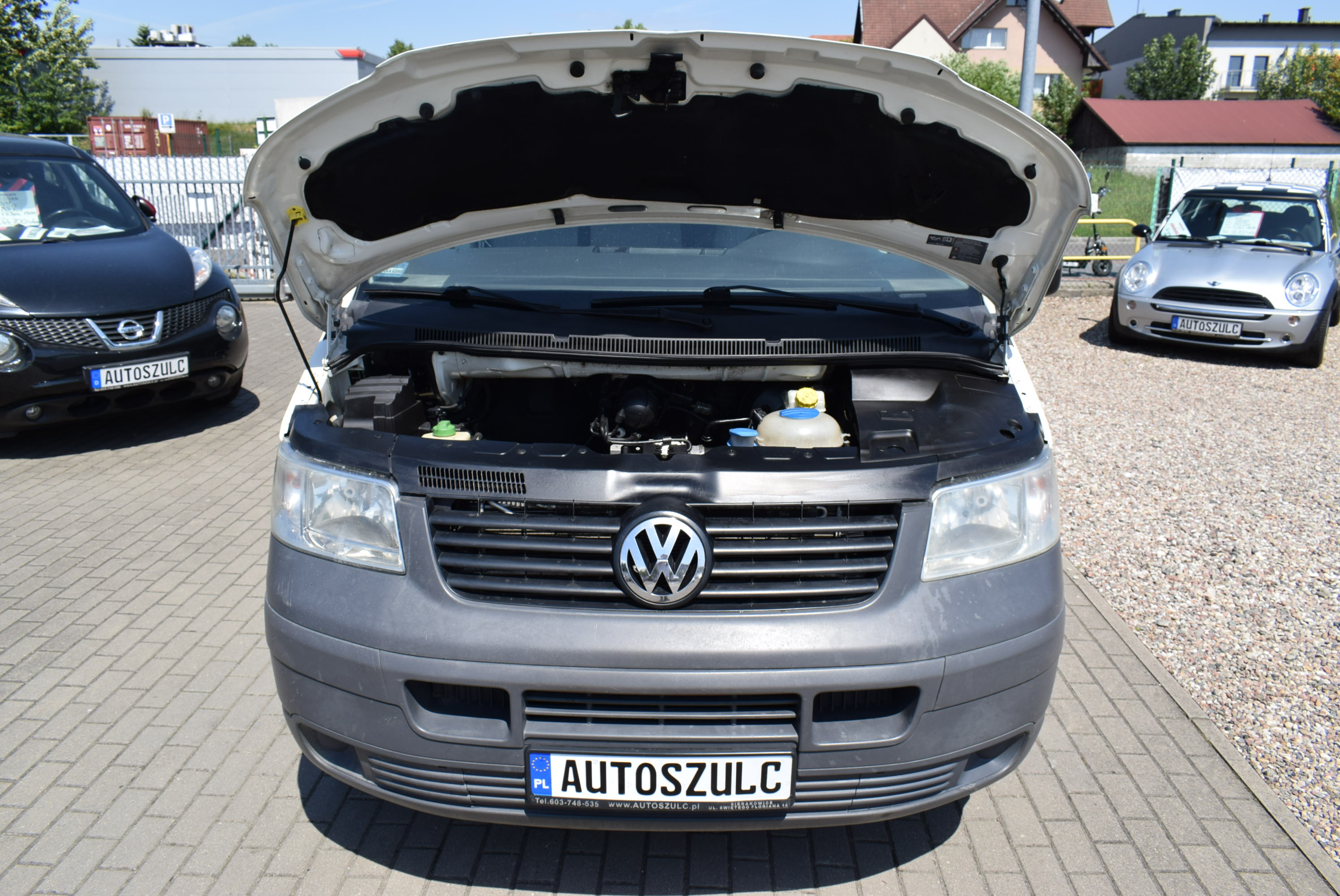 VW Transporter T5 1.9 TDI, DOKA, Zarejestrowany, 6-osobowy, Model : 2006, Rok Gwarancji full