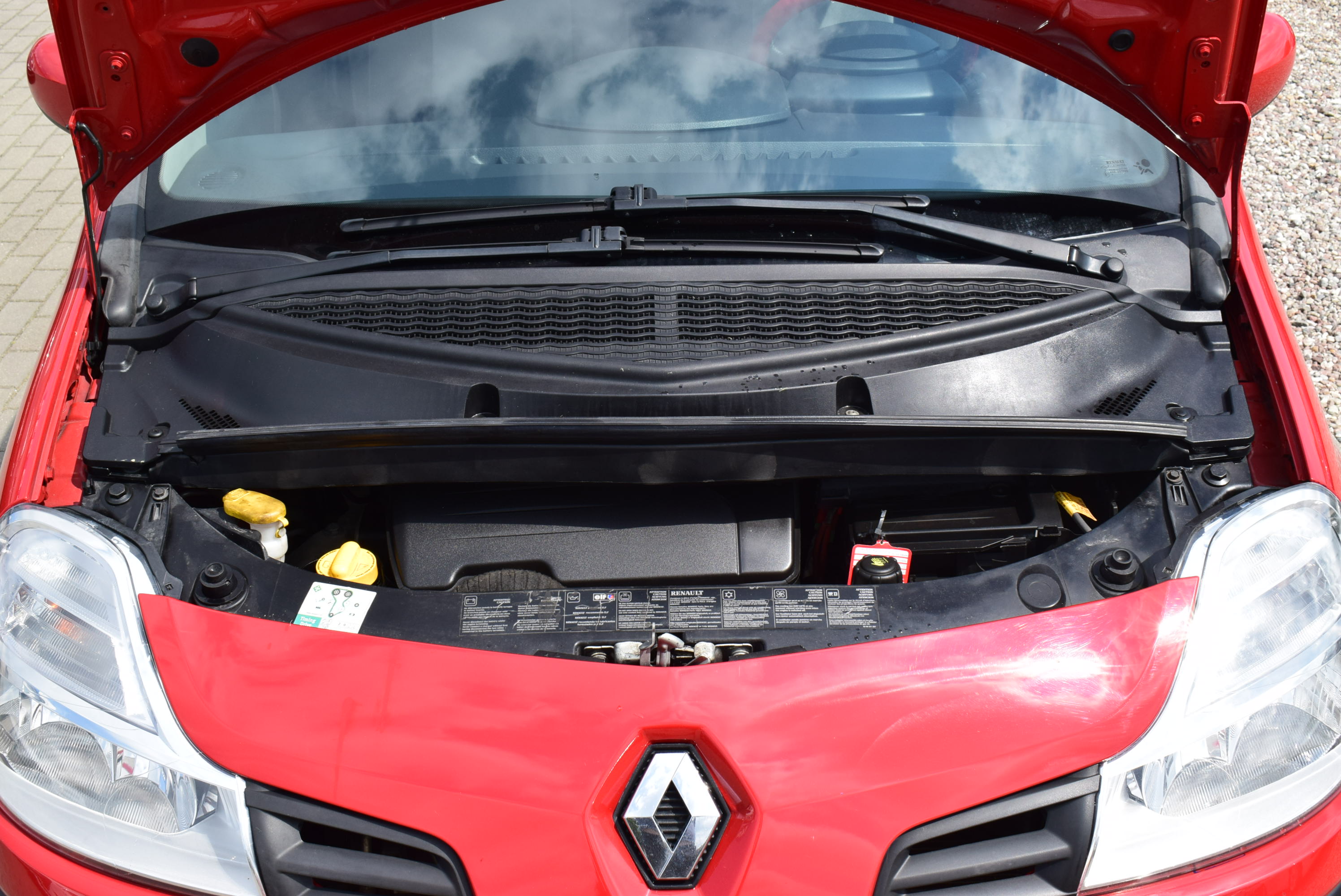 Renault Modus 1.1 Benzyna, Zarejestrowany, Opłacony, Zadbany, Kamera cofania, Klima, Rok Gwarancji full