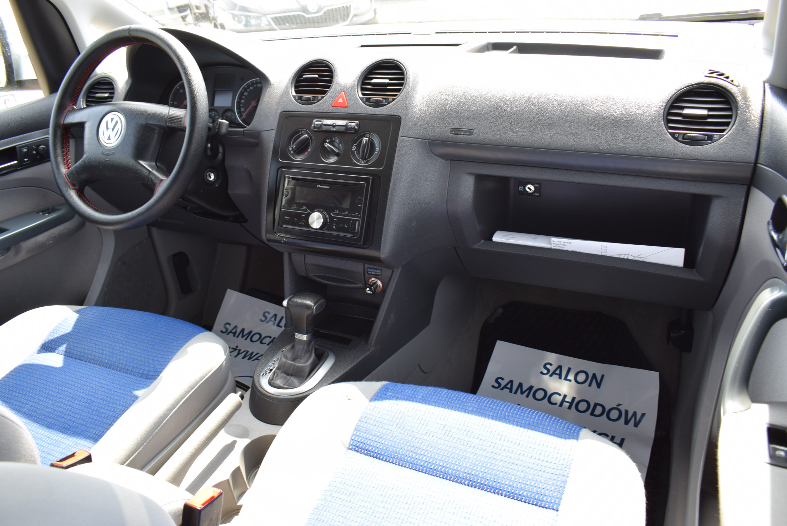 VW Caddy 1.9 TDI, Automat DSG, Sprowadzony, 5-osobowy, Klima, Hak, Model : 2006, Rok Gwarancji full