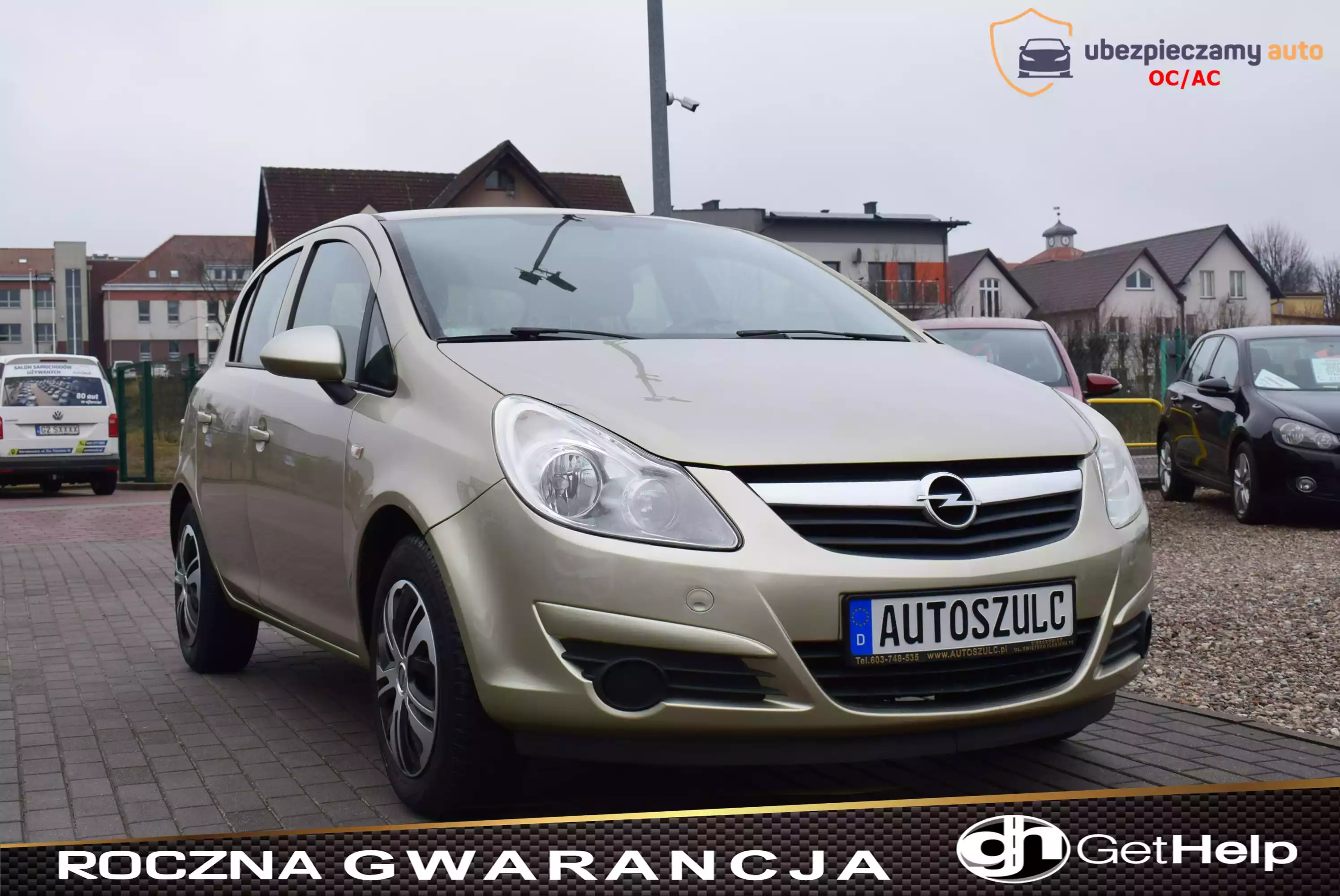 Opel Corsa D 1.2 Benzyna, 5-drzwi, AUTOMAT, Klimatyzacja, Ekonomiczny, Rok Gwarancji