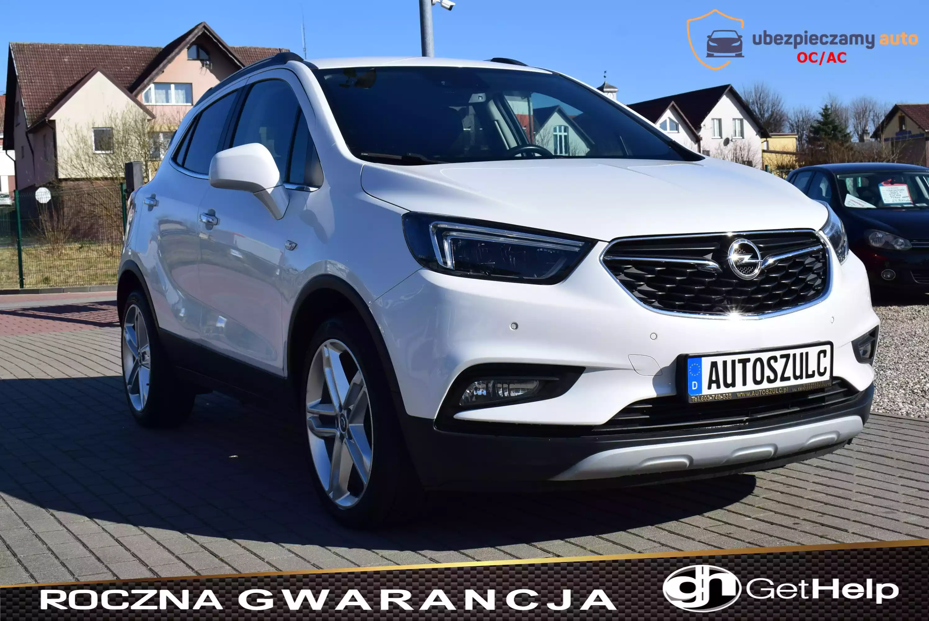 Opel Mokka X 1.6 CDTI, Biała Perła, Bogata Opcja, Serwisowany, Zadbany, Wpadający w oko, Rok Gwarancji